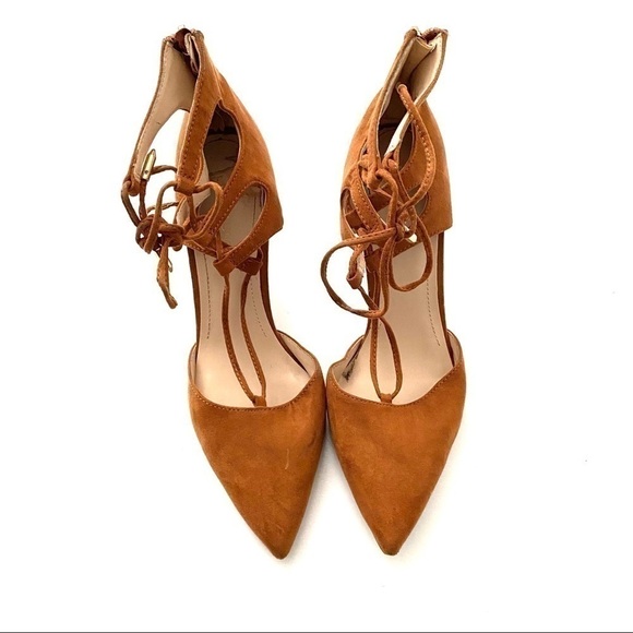 Marc Fisher lace up pointed heel size 7 - Picture 2 of 7